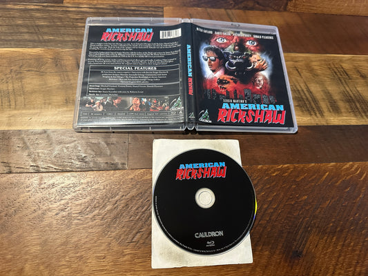 American Rickshaw Blu ray-Cauldron-Sergio Martino 80’s Classic
