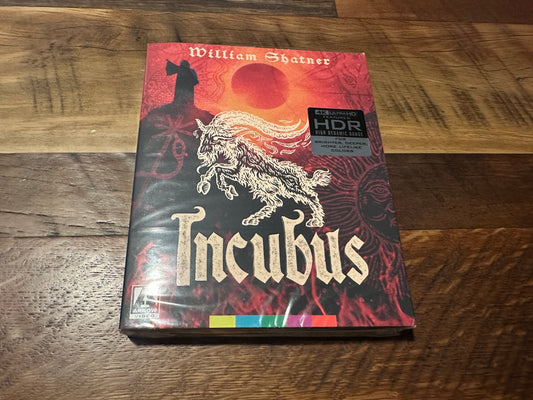 Incubus (4K Ultra HD, Arrow Video, Limited Edition, Slipcover, Booklet, NEW)