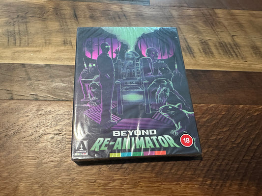 Beyond Re-Animator Blu ray-Arrow Video-Special Edition-Slipcover-NEW