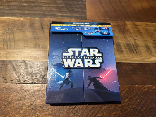 Star Wars The Rise Of Skywalker 4K Ultra HD/Blu ray-Walmart Exclusive-No Digital