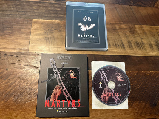 Martyrs Blu ray-Umbrella Entertainment-Region Free-Slipcover-