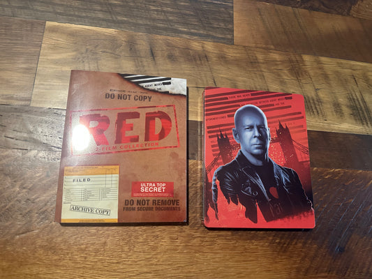 Red 2 Film Collection 4k Ultra HD/Blu ray-Lionsgate-Slipcover-No Digital