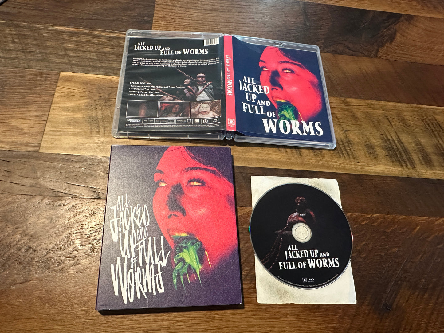 All Jacked Up And Full Of Worms Blu ray-Terror Vision-Slipcover-