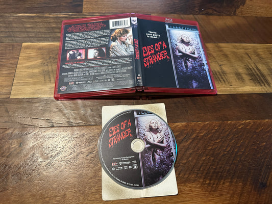 Eyes of a Stranger (Blu ray, Scream Factory, 80’s Horror Classic)