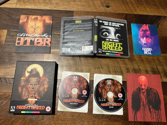 Nightbreed (Blu ray, Arrow Video, Limited Edition, Region B, Clive Barker)