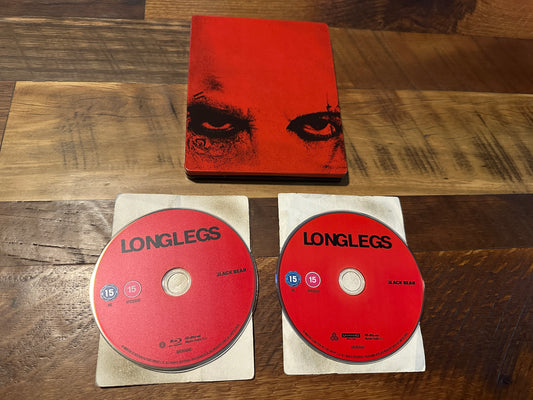 Longlegs (4K Ultra HD/Blu ray, Import Release, Steelbook, Region B Blu ray, NEW)