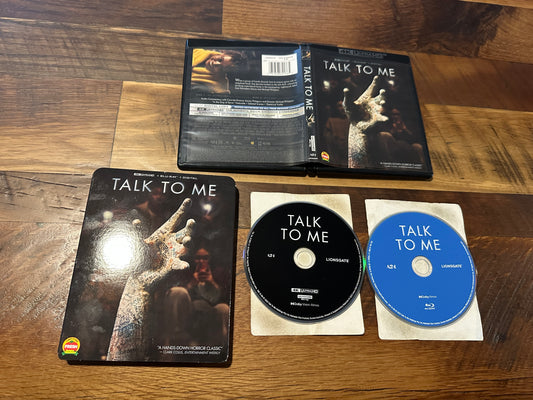 Talk To Me (4K Ultra HD/Blu ray, Lionsgate, Slipcover, 2 Disc, No Digital)