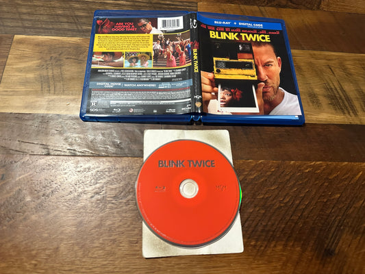 Blink Twice Blu ray-Warner Bros-Christian Slater Classic-Widescreen-No Digital