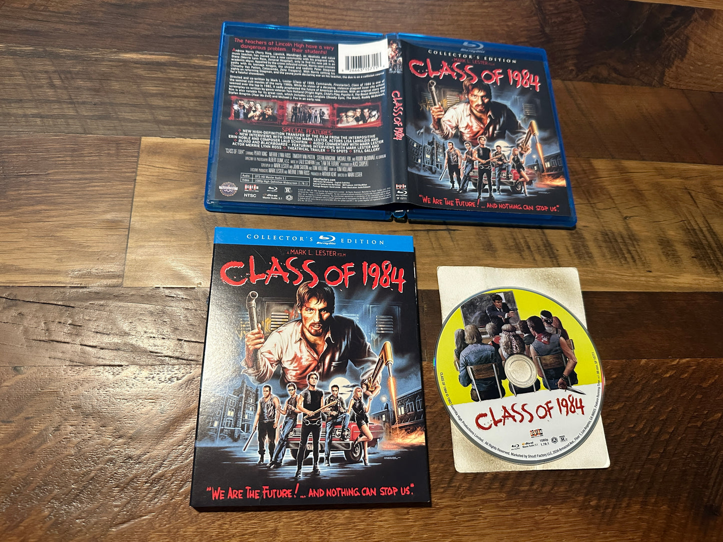 Class of 1984 (Blu ray, Scream Factory, 80's Horror, Slip, Collector’s Ed)