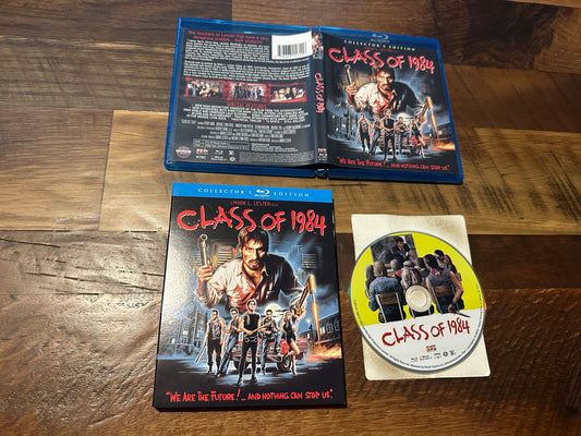 Class of 1984 (Blu ray, Scream Factory, 80's Horror, Slip, Collector’s Ed)