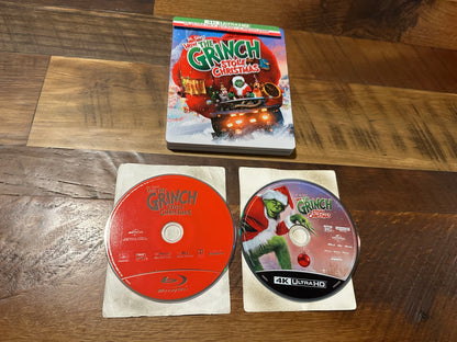How The Grinch Stole Christmas 4K Ultra HD/Blu ray, Steelbook, No Digital)