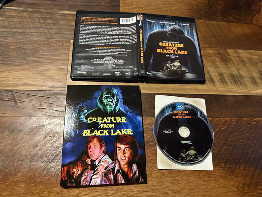 Creature From Black Lake Blu ray-Synapse Films-Slipcover-70’s Horror-