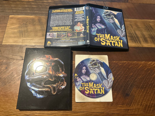 The Mask Of Satan Blu ray-Severin Films-Slipcover-80’s Horror-