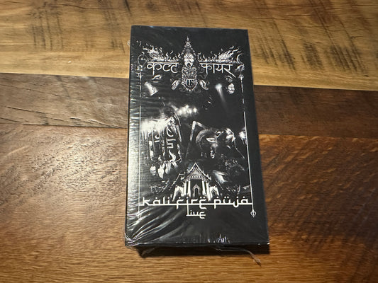 Cult of Fire Kali Fire Puja (VHS, Domestic Terrorism Records, Black Metal Concert, 50 Made)