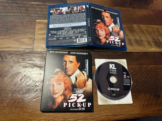 52 Pick-Up (Blu ray, Kino Lorber, Roy Scheider 80’s Classic, Slipcover)