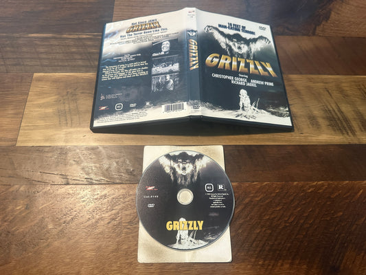 Grizzly DVD-any Tech Digital-70’s Classic Horror-18 Feet of Man Eating Terror