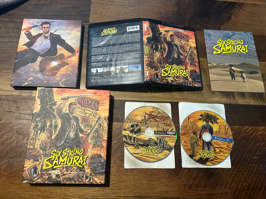 Six String Samurai 4K Ultra HD/Blu ray-Vinegar Syndrome-Hard Slipcover-