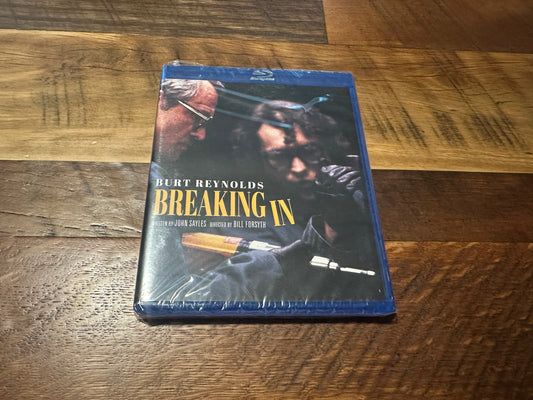 Breaking In (Blu ray, Kino Lorber, Burt Reynolds 80’s Classic, NEW/Sealed)