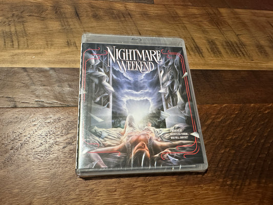 Nightmare Weekend (Blu ray/ DVD, Vinegar Syndrome, 80’s Horror, NEW)