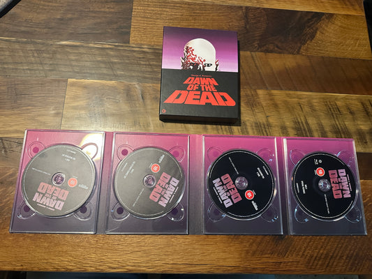 Dawn of the Dead (4K Ultra HD, Second Sight Films, 4 Disc, G Romero)