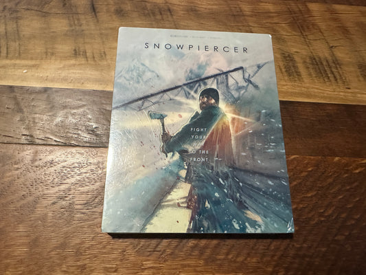 Snowpierce 4K Ultra HD/Blu ray-Lionsgate-Steelbook-Slipcover-NEW