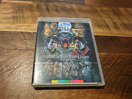 An American Werewolf In London Blu ray-Arrow Video-US Release-New
