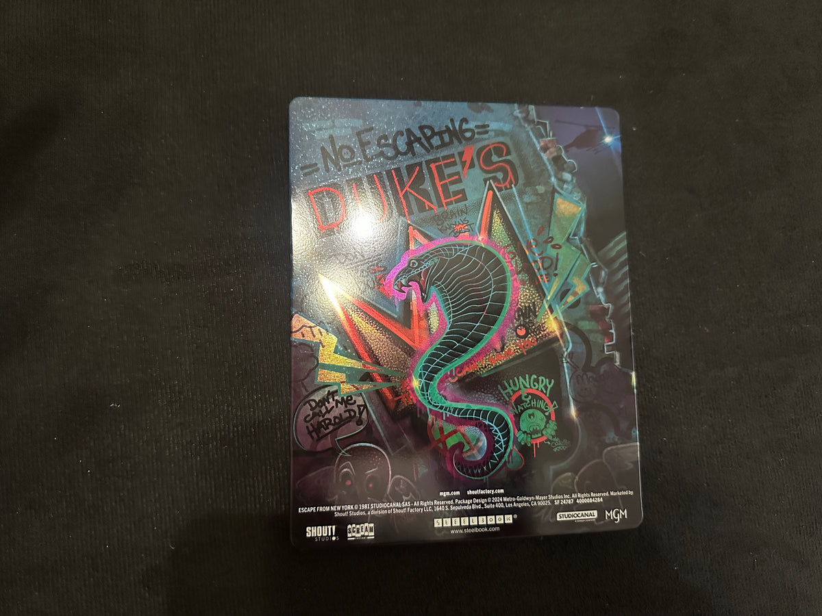 Escape from New York (4K Ultra HD, Scream Factory, Steelbook)