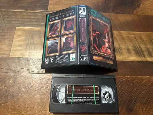 The Satanic Work Of Jasmine VHS-Domestic Terrorism Records-Not Many Made