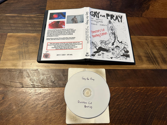 Gay For Pray DVD-R Snatanic Productions-Director’s Cut Bootleg Edition
