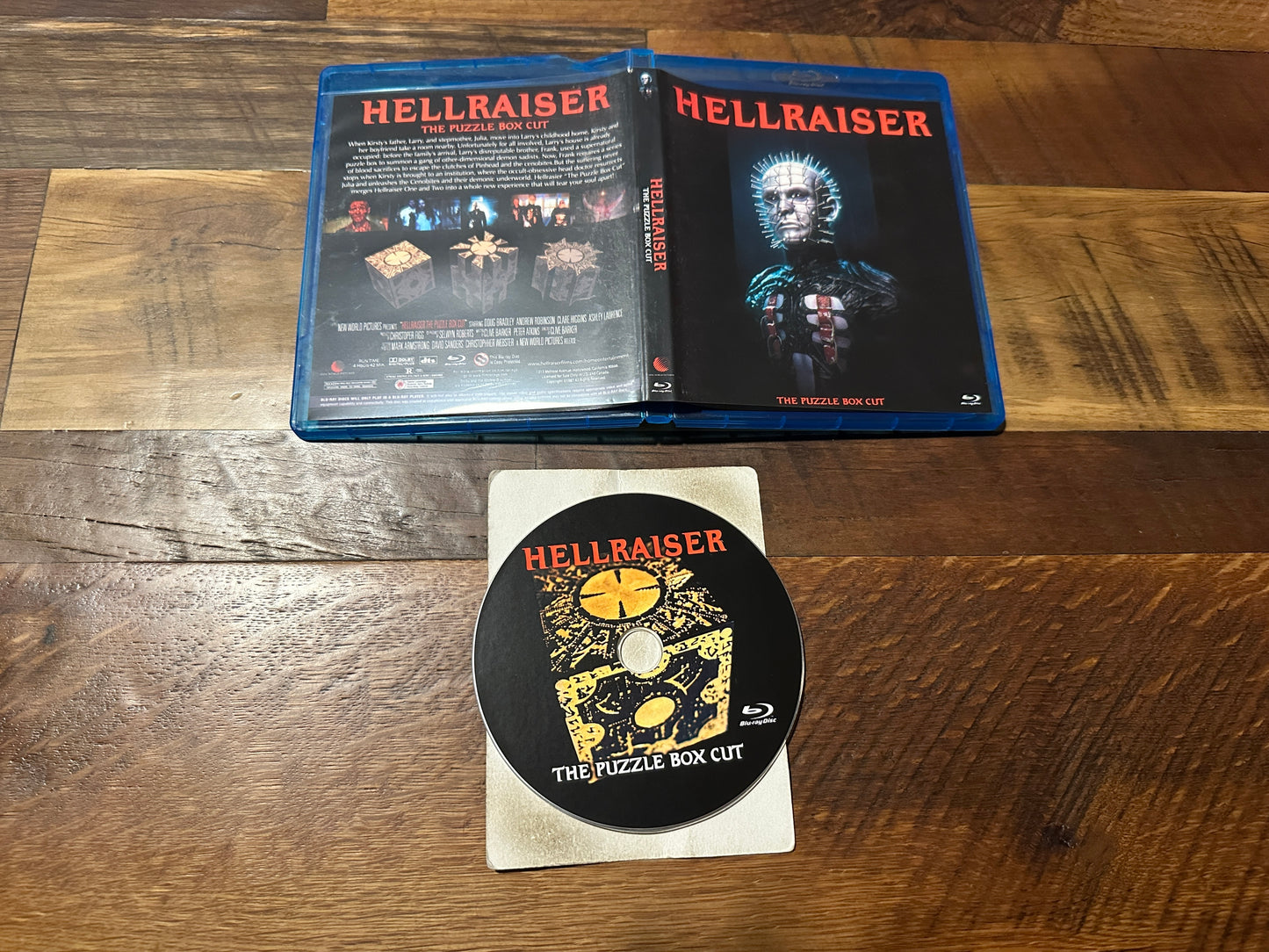 Hellraiser The Puzzle Box Cut (BD-R, Merges Part 1 & 2)