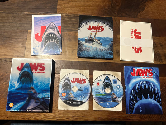 Jaws Revenge (4K Ultra HD, Steelbook, Collector’s Limited Ed, Lenticular, 2000 Made)