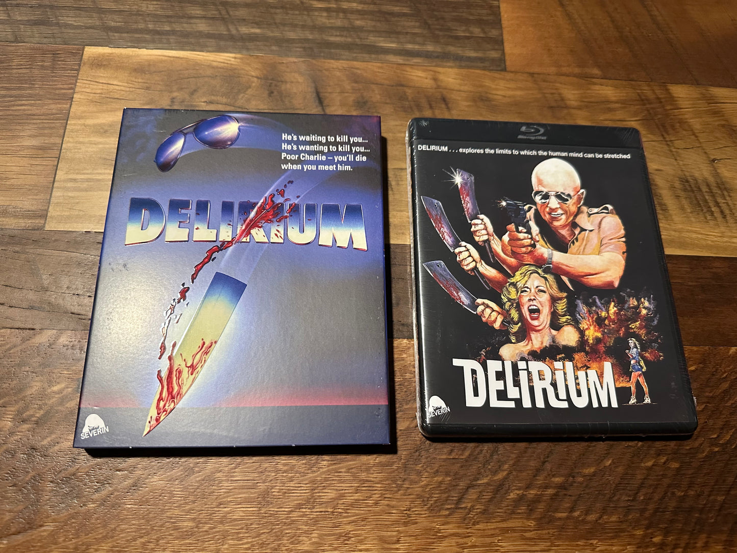 Delirium Blu ray-Severin Films-Slipcover-70’s Horror-Classic-NEW-