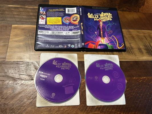 Willy Wonka & The Chocolate Factory (4K Ultra HD/Blu ray, Warner Bros)