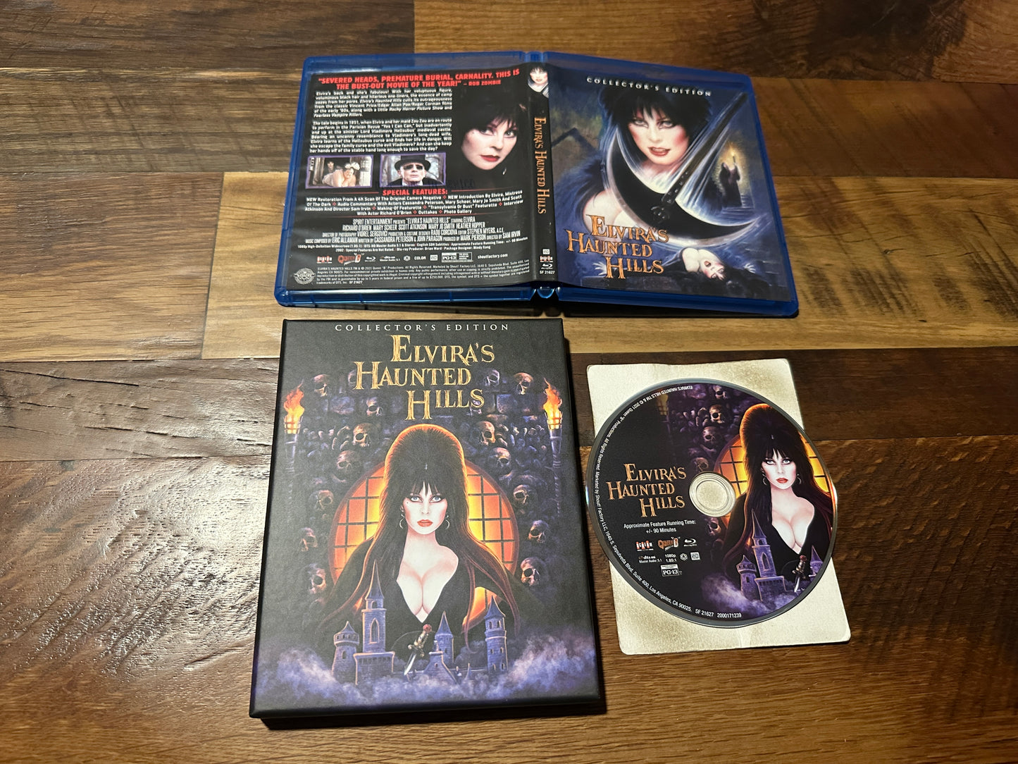 Elvira’s Haunted Hills (Blu ray, Scream Factory, Hard Slipcover, Classic)