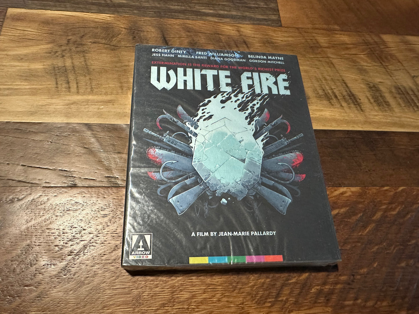 White Fire Blu ray-Arrow Video-Slipcover-Special Edition-NEW/Sealed