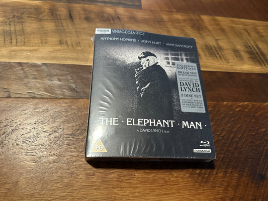 The Elephant Man (4K Ultra HD, Studiocanal, Collection Ed, 3 Disc, NEW)