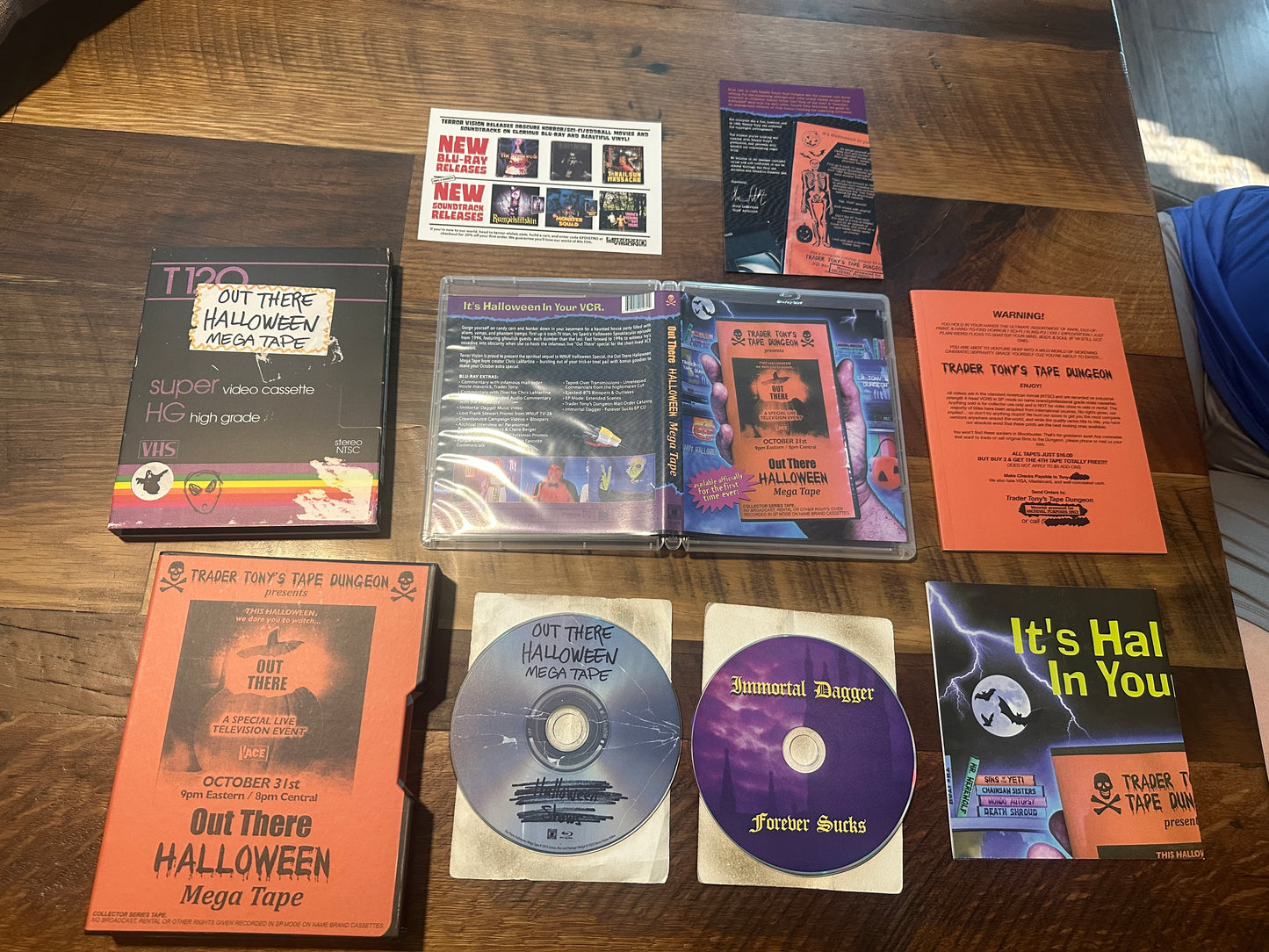 Out There Halloween Mega Tape (Blu ray, Terror Vision, Limited Edition)