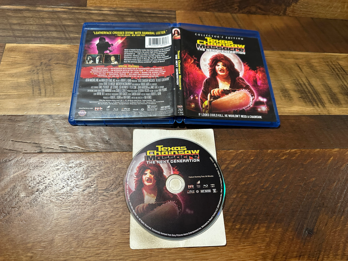 The Texas Chainsaw Massacre The Next Generation (Blu ray, Scream Factory)