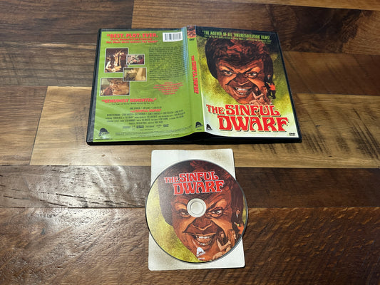 The Sinful Dwarf (DVD, Severin Films, 70’s Messed Up Dwarf Sleaze)