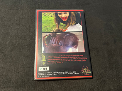 Savage Revenge 3 (DVD-R, Toxic Filth Video, Limited Edition, 50 Made)