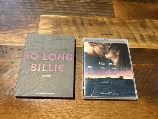 So Long Billie (Blu ray, Vinegar Syndrome Partner Label, Slipcover, NEW)