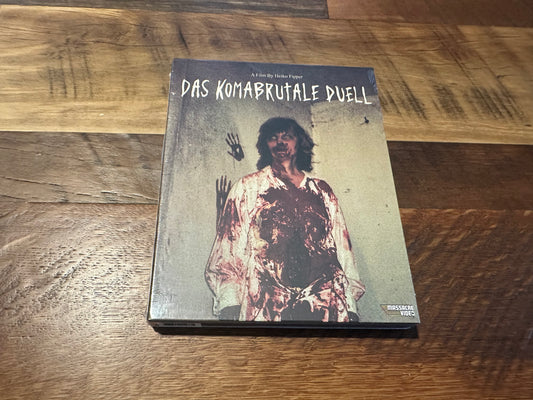 Das Komabrutale Duell Blu ray-Massacre Video-Slipcase-NEW/Sealed