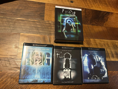 The Ring Collection (4K Ultra HD/Blu ray, Scream Factory, Boxset, 3 Movies)