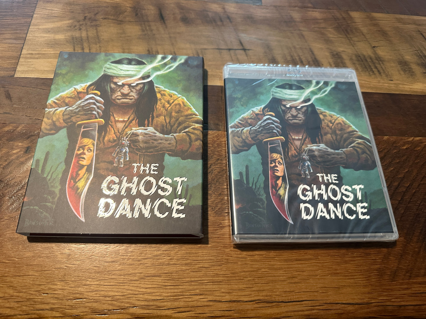 The Ghost Dance (Blu ray, Vinegar Syndrome, Slipcover, 80’s Horror, NEW)