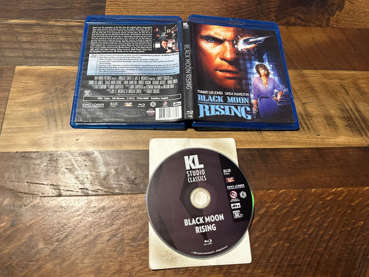 Black Moon Rising Blu ray-Kino Lorber-80’s Classic-Tommy Lee Jones