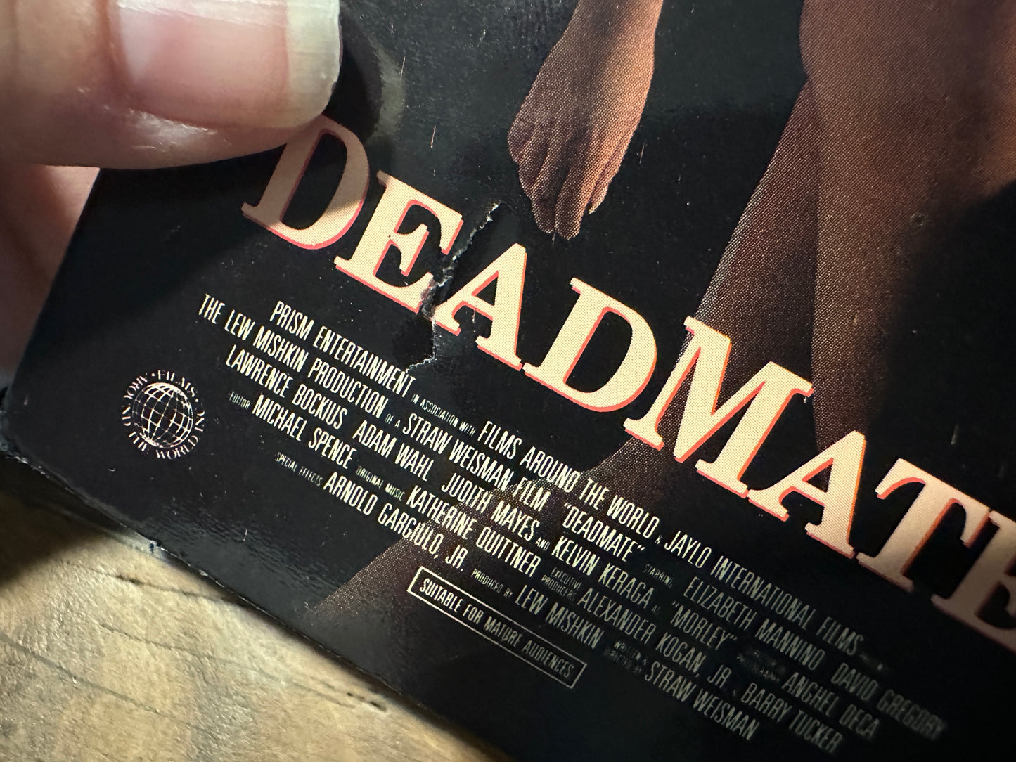 Deadmate VHS-Prism Entertainment-Slipcase-90’s Classic-