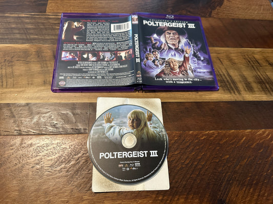 Poltergeist III (Blu ray, Scream Factory, Collector’s Edition, 80’s Horror)