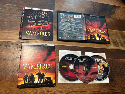 John’s Carpenter’s Vampires (4K Ultra HD, Scream Factory, 2X Slipcover)