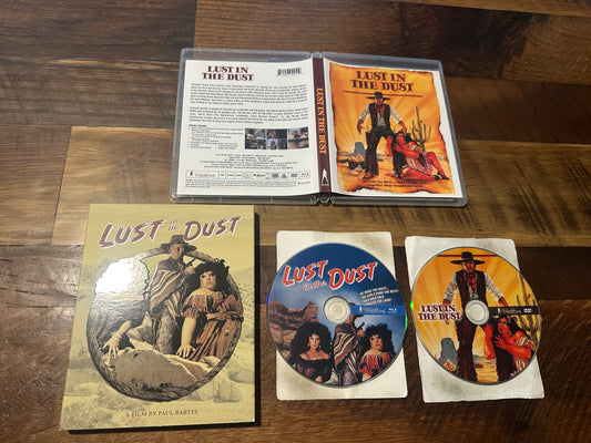 Lust In the Dust (Blu ray/DVD, Vinegar Syndrome, Rare Slipcover, 2 Disc)