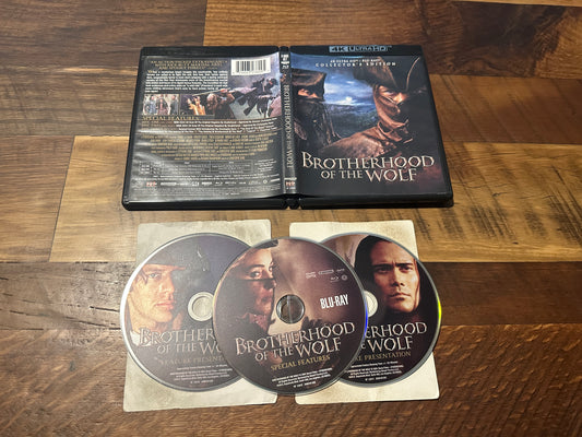 Brotherhood of the Wolf 4K Ultra HD/Blu ray-Collector’s Ed-Scream Factory-